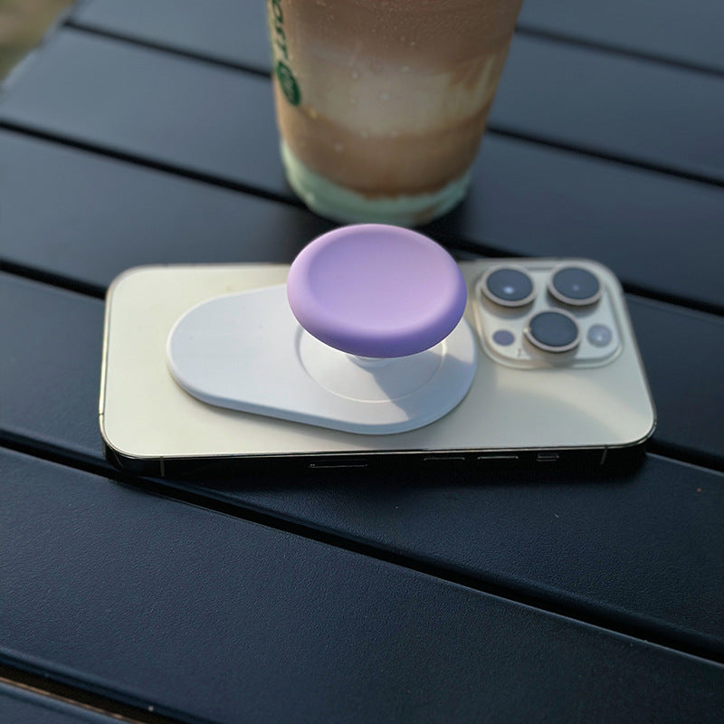 Silicone Cup Cover and Phone Airbag Bracket Set with Colorful Support - Teleplus silicone cup cover mobile phone airbag