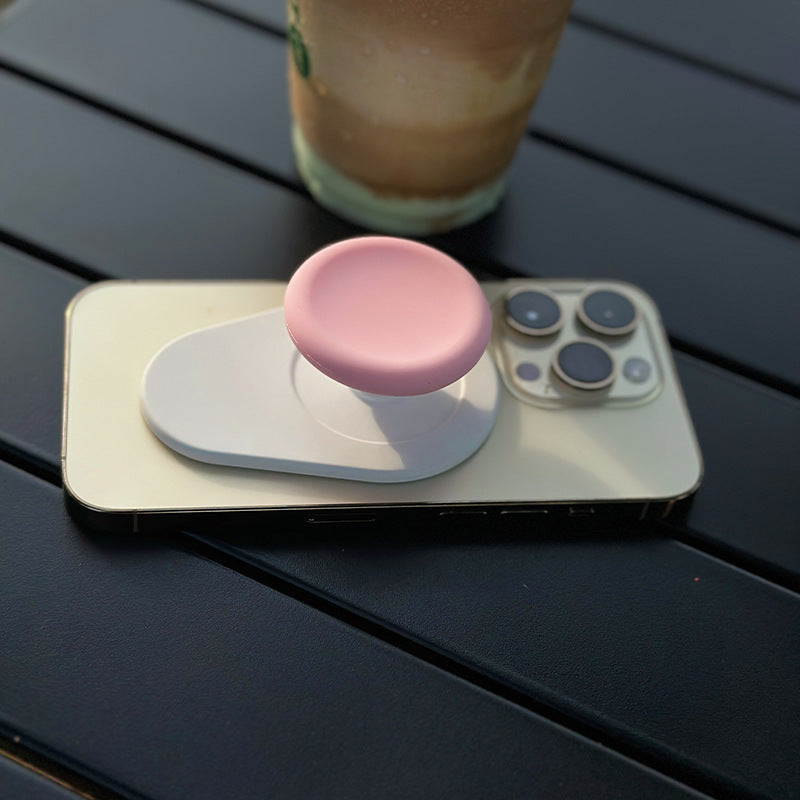 Silicone Cup Cover and Phone Airbag Bracket Set with Colorful Support - Teleplus silicone cup cover mobile phone airbag