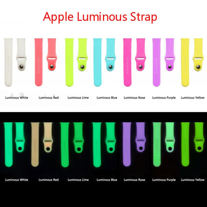 Silicone fluorescent strap Pure color luminous - silicone pure