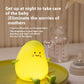 Silicone Lamp Creative Small Night with Built-in Battery and Warm Light - Teleplus silicone lamp creative gift small