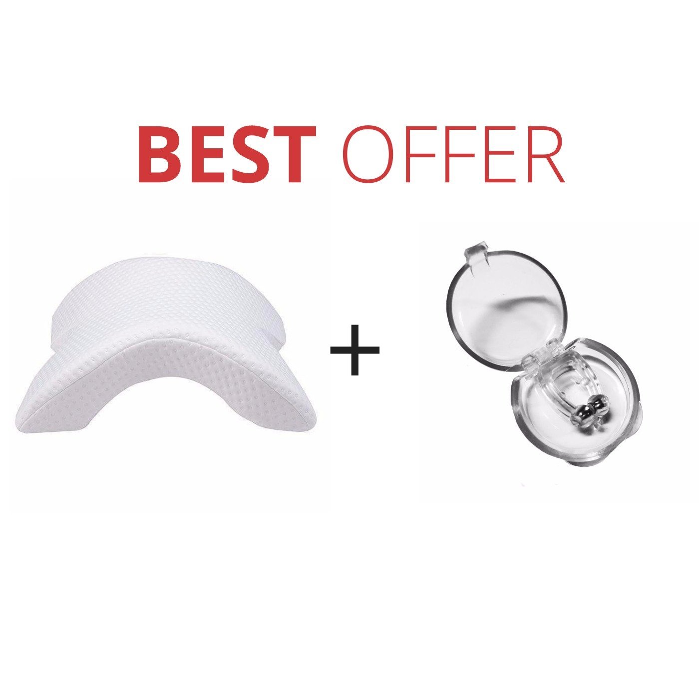 Silicone Magnetic Anti Snore Stop Snoring Nose Clip Sleep Tray Sleeping Aid Apnea Guard Night Device - Snore No More