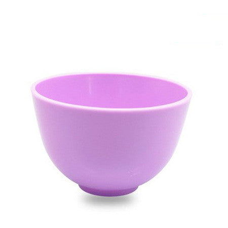 Silicone Mask Bowl with Stirring Stick and Brush Set in Various Colors - Soft for Ultimate Mixing Fun silicone mask