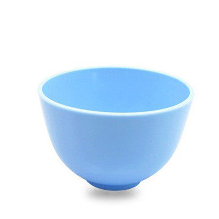 Silicone Mask Bowl with Stirring Stick and Brush Set in Various Colors - Soft for Ultimate Mixing Fun silicone mask