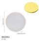 Silicone Mold for DIY Aromatherapy Gypsum Ornaments and Round Soap Molds - silicone mold round aromatherapy gypsum