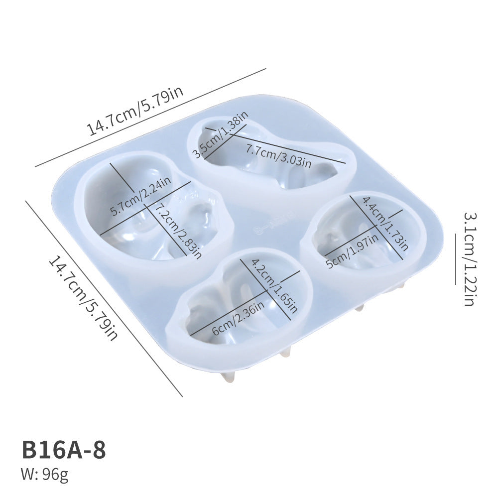 Silicone Mold for DIY Aromatherapy Gypsum Ornaments and Round Soap Molds - silicone mold round aromatherapy gypsum