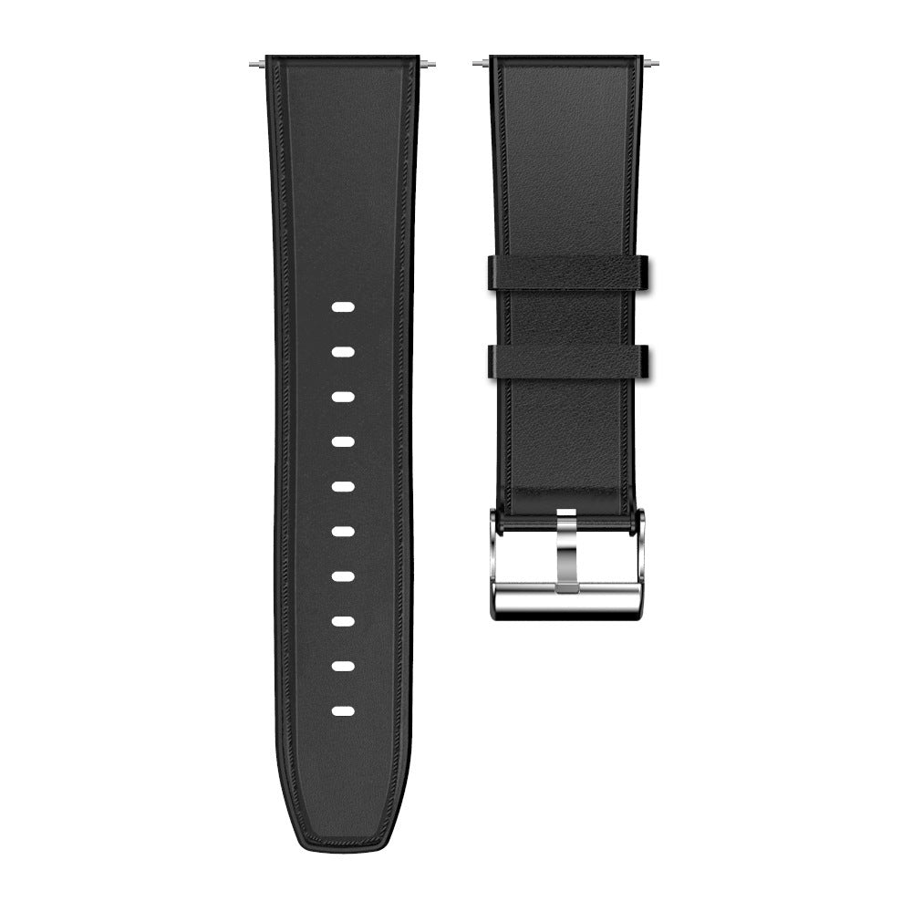 Silicone Plus Leather Watch Strap - Silicone Plus Leather Watch Strap for Optimus Series