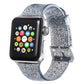 Silicone Smart Watch Strap with Glitter for Unisex Fashion - Teleplus smart watch strap silicone glitter