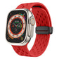 Silicone Sports Strap with Mesh Magnetic Buckle for Apple Watch Series - Teleplus mesh magnetic buckle silicone strap