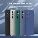 Silicone Transparent Phone Case for Samsung with Colorful Anti-Fall Protection - Teleplus Robust phone case silicone