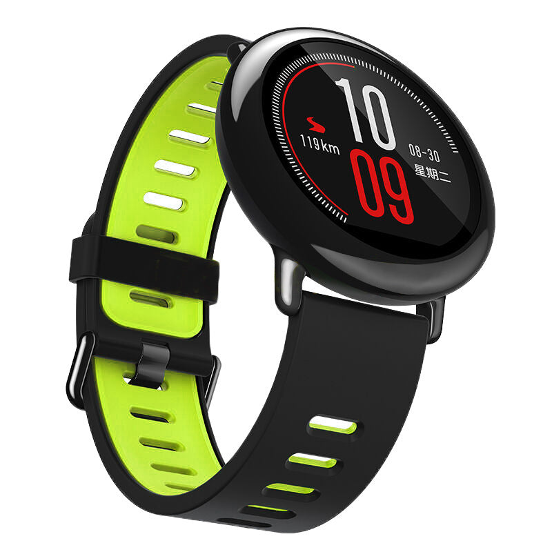 Silicone Watch Strap for Amazfit Smart Multiple Color Options - Teleplus Colors silicone strap amazfit smart watch