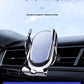 Silver Car Phone Holder for Portable Plastic and Universal Fit - portable plastic car phone holder