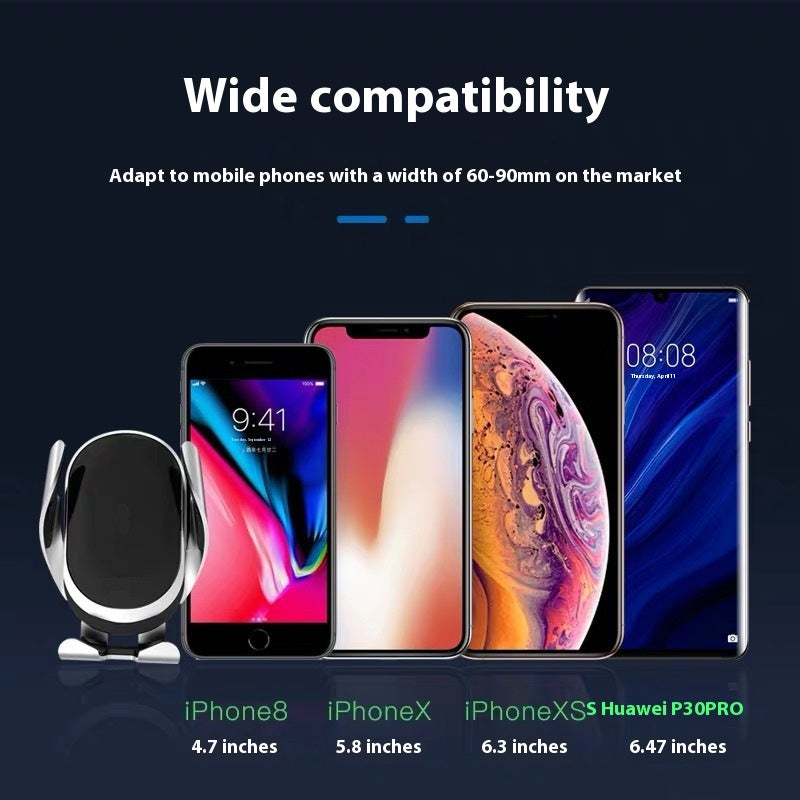 Silver Car Phone Holder for Portable Plastic and Universal Fit - portable plastic car phone holder