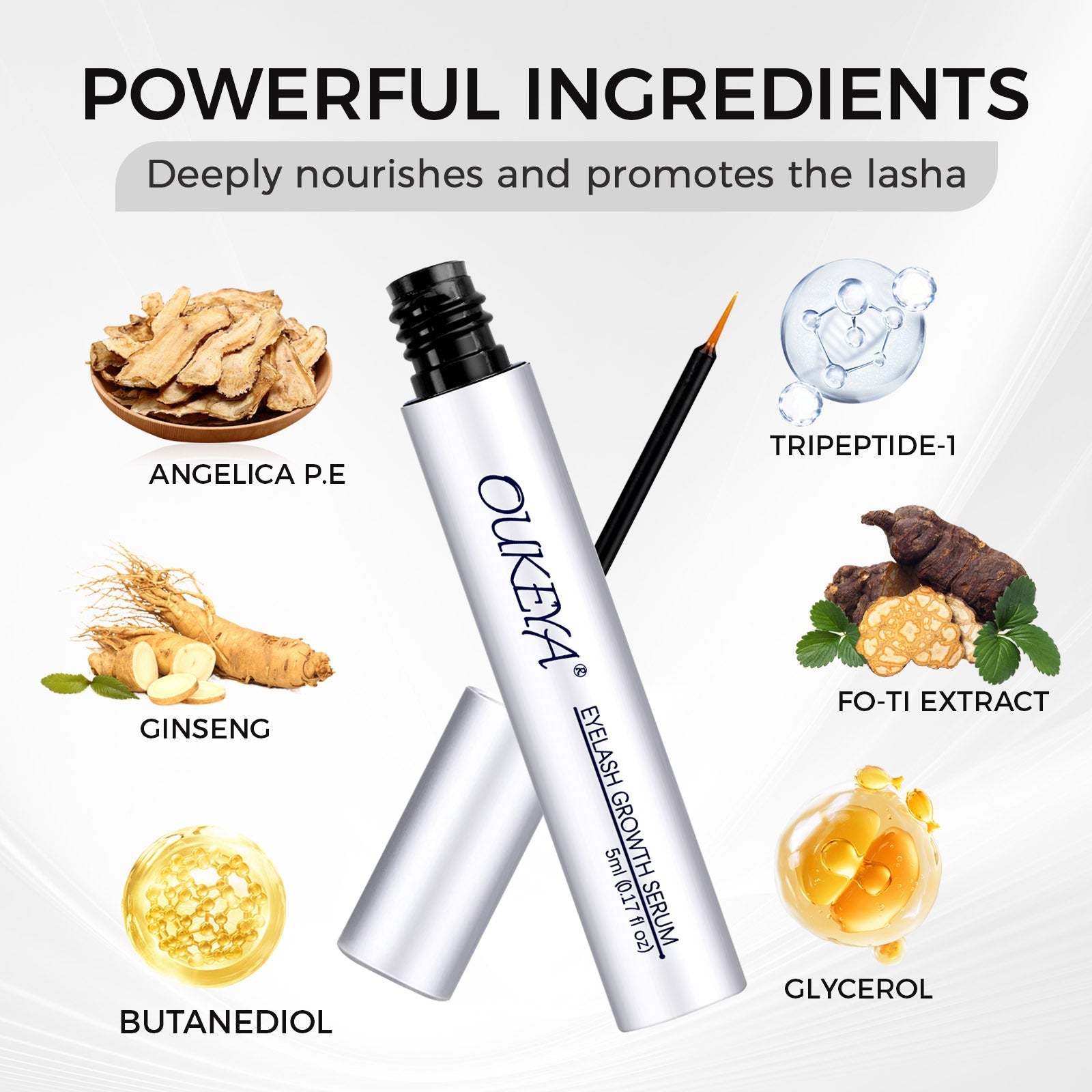 Silver Eyelash Growth Essence for Care 5ML Exported - Teleplus eyelash care