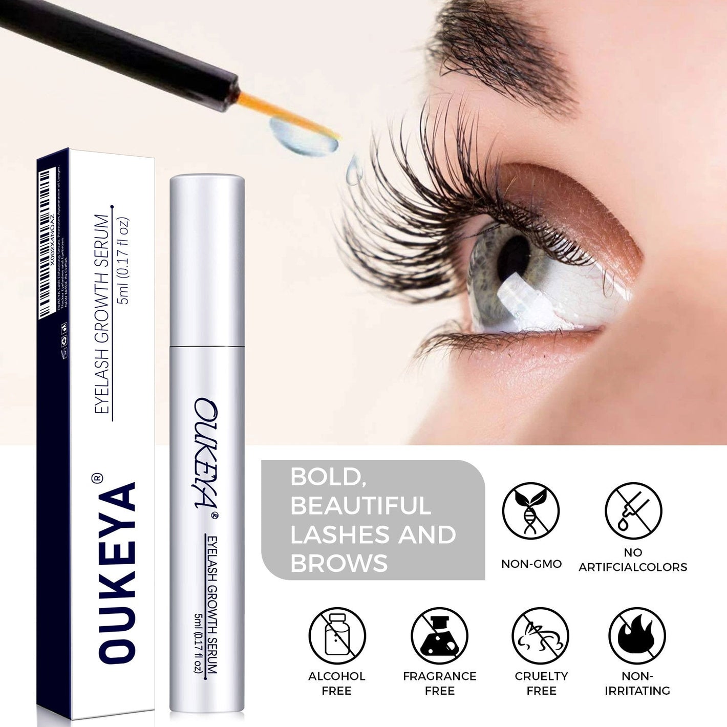 Silver Eyelash Growth Essence for Care 5ML Exported - Teleplus eyelash care