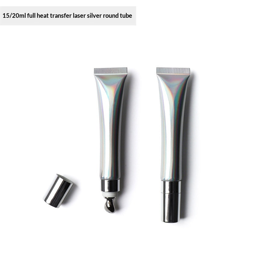 Silver Tube Lipstick Cap with Zinc Alloy and Ceramic Massage Heads - silver tube lipstick cap laser vacuum pump head