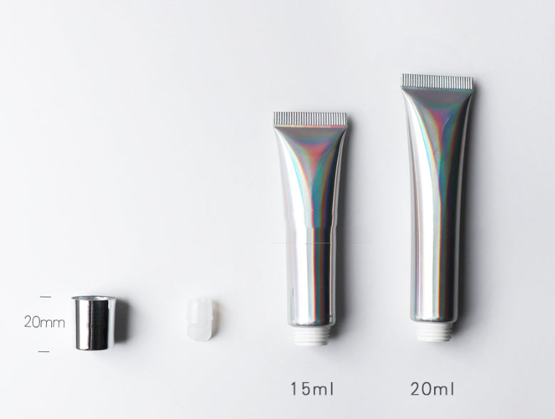 Silver Tube Lipstick Cap with Zinc Alloy and Ceramic Massage Heads - silver tube lipstick cap laser vacuum pump head