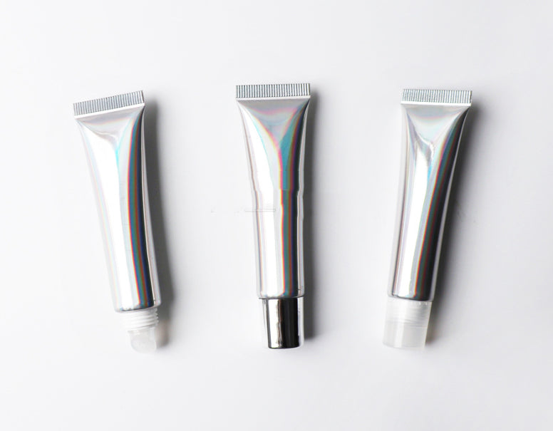 Silver Tube Lipstick Cap with Zinc Alloy and Ceramic Massage Heads - silver tube lipstick cap laser vacuum pump head