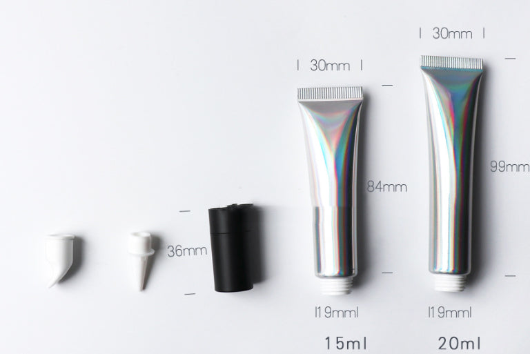 Silver Tube Lipstick Cap with Zinc Alloy and Ceramic Massage Heads - silver tube lipstick cap laser vacuum pump head