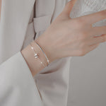 Silver Waist Bracelet For Women Special-interest Design Double Layer - Silver Waist Bracelet for Women Double Layer