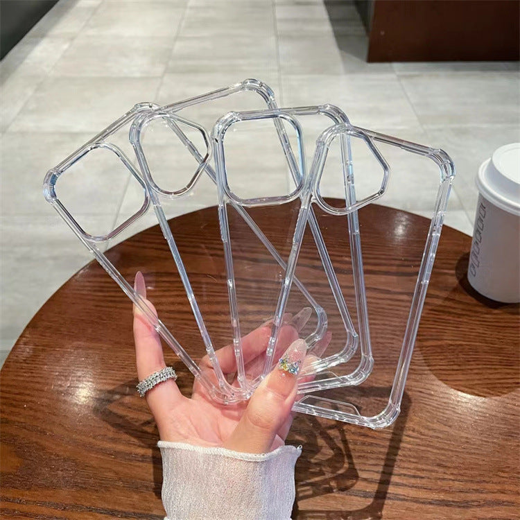 Transparent Silicone Magnetic Phone Case with Heat Dissipation for United States and CHF - That Laughs at Drops