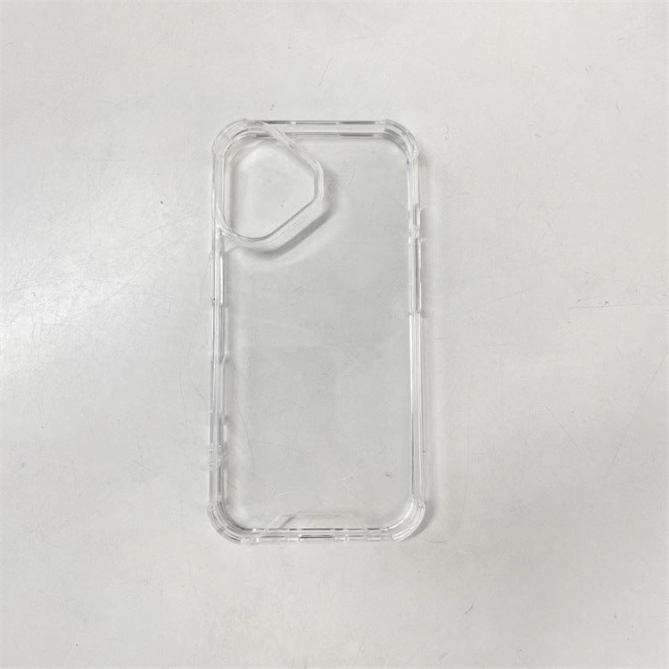 Simple And Transparent Acrylic Anti Drop Phone Case - Phone Case That Laughs at Drops and Fingerprints