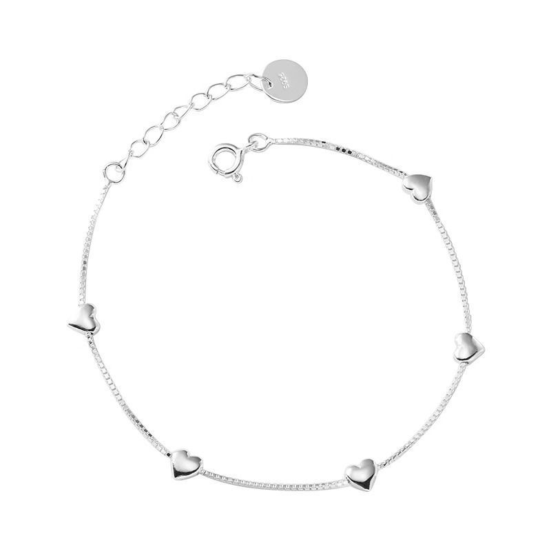 Simple And Versatile New High-grade Heart Bracelet Women’s - Simple Versatile High-Grade Heart Bracelet for Women