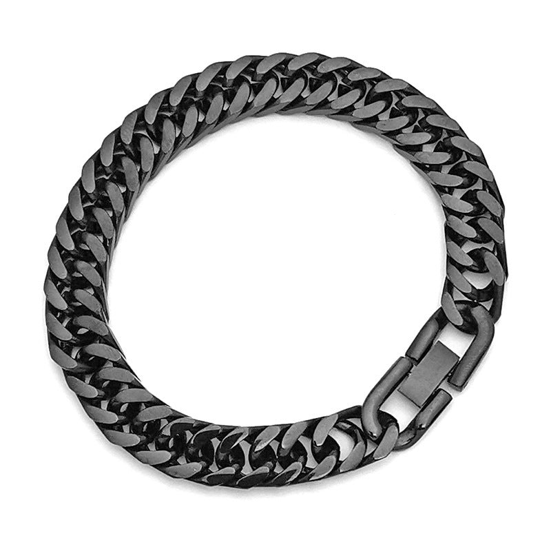 Simple And Versatile Retro Men’s Bracelet - Simple Versatile Retro Men’s Stainless Steel Bracelet