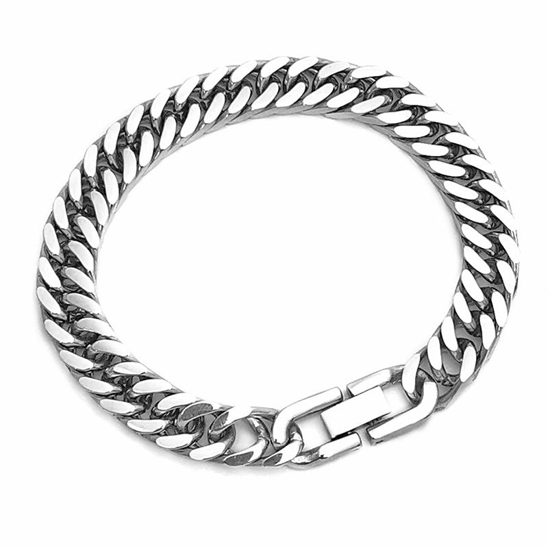 Simple And Versatile Retro Men’s Bracelet - Simple Versatile Retro Men’s Stainless Steel Bracelet