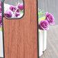 Nordic Style Wooden Phone Case for IPhone Compatible with United States Markets - Wood You Believe This Simple Rocks