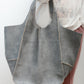 Simple Big Bag in Polyester PU Fabric Large Capacity Shoulder - simple big bag soft leather large capacity shoulder
