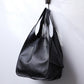 Simple Big Bag in Polyester PU Fabric Large Capacity Shoulder - simple big bag soft leather large capacity shoulder