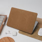 Simple Cocoa Brown Suede Computer Case - Cocoa Brown Suede Case for Your Computer’s Chic Side