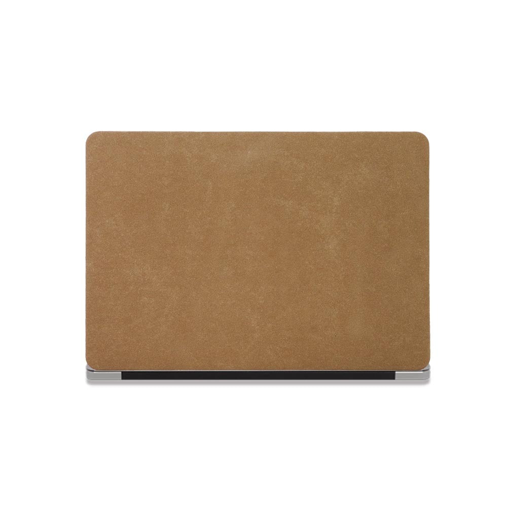 Simple Cocoa Brown Suede Computer Case - Cocoa Brown Suede Case for Your Computer’s Chic Side