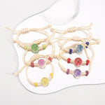 Simple Design Starry Dried Flower Bracelet Sweet Beauty - Simple Design Starry Dried Flower Bracelet for Women