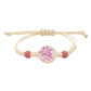 Simple Design Starry Dried Flower Bracelet Sweet Beauty - Simple Design Starry Dried Flower Bracelet for Women