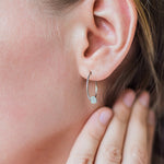 Simple Fashion Gold Plated Hoop Earrings - Shiny Hoops That Make Your Ears Smile