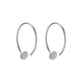 Simple Fashion Gold Plated Hoop Earrings - Shiny Hoops That Make Your Ears Smile