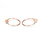 Simple Fashion Gold Plated Hoop Earrings - Shiny Hoops That Make Your Ears Smile