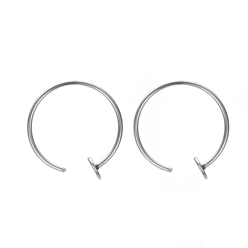 Simple Fashion Gold Plated Hoop Earrings - Shiny Hoops That Make Your Ears Smile