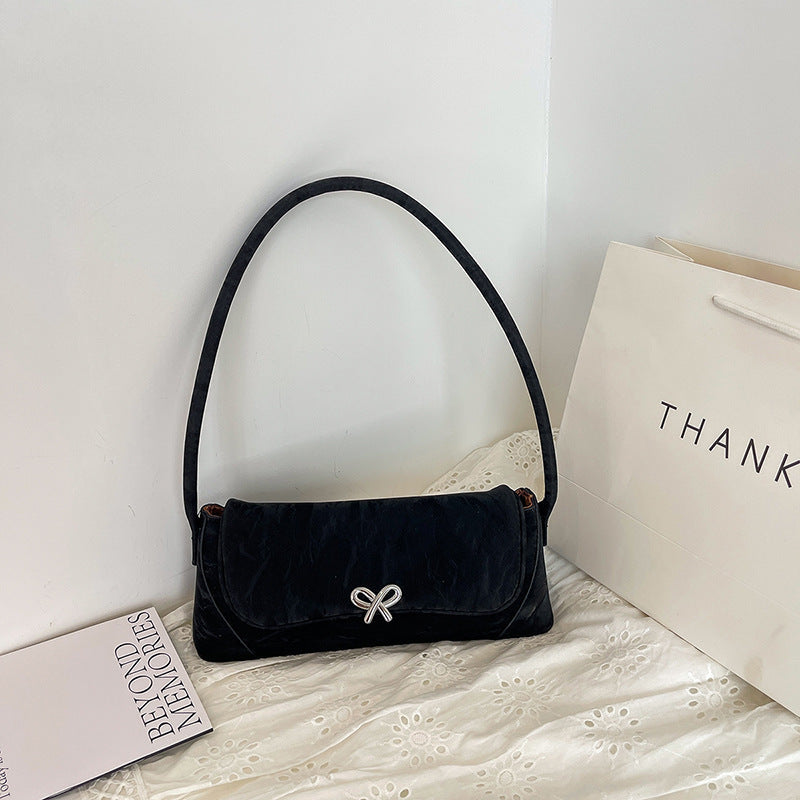 Simple Fashion Underarm Shoulder Bag in Polyester with Multiple Colors - shoulder simple fashion underarm bag