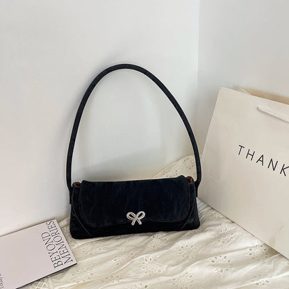 Simple Fashion Underarm Shoulder Bag in Polyester with Multiple Colors - shoulder simple fashion underarm bag