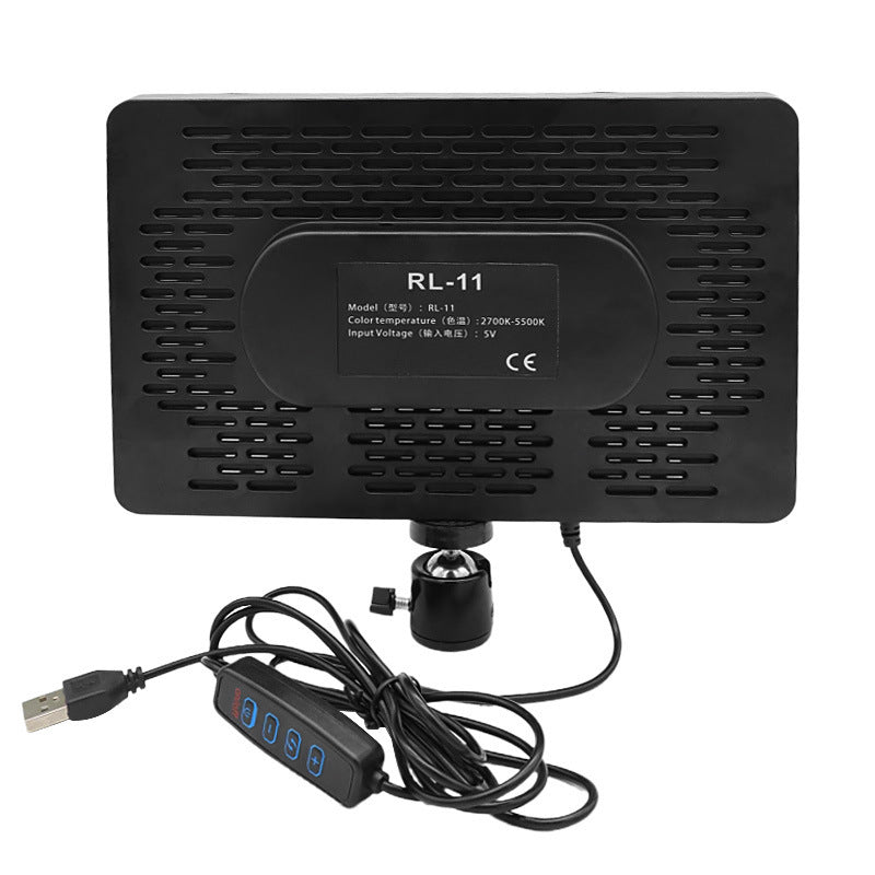 Simple Household LED Tri Color Filling Lamp for Photography and Lighting - Teleplus simple household led tri color