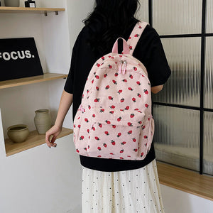 Simple Japanese Style Backpack for Students Outdoor Schoolbag with Changing Pocket - Teleplus backpack simple japanese