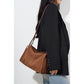 Simple Large Capacity Leather Bag with Matte Finish for Daily - Teleplus matte leather simple large capacity