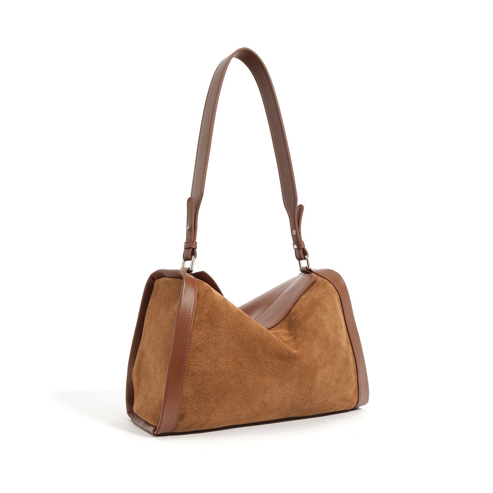 Simple Large Capacity Leather Bag with Matte Finish for Daily - Teleplus matte leather simple large capacity