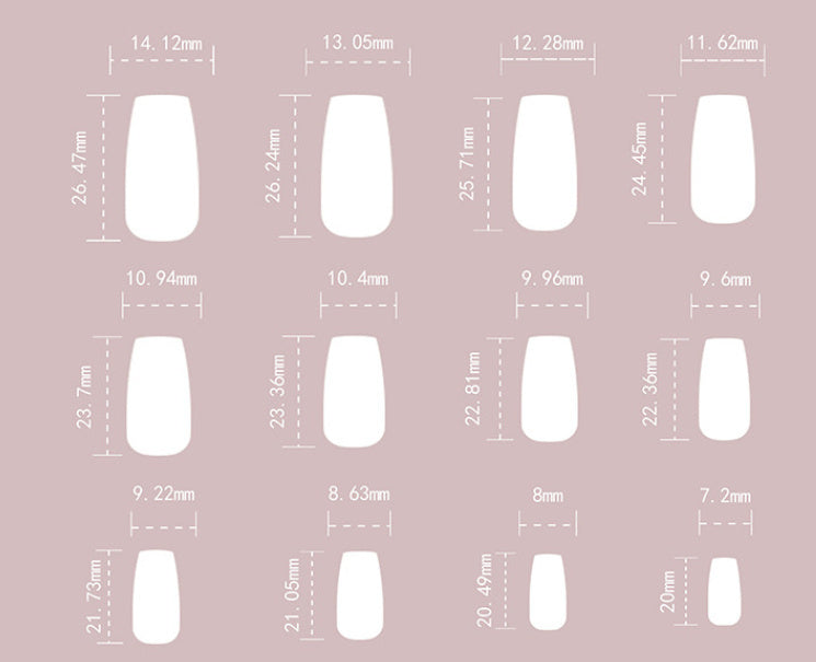 Simple Love Nail Tips for Women s Fashion Ladies Stylish Plastic Glue - Teleplus Women’s simple love nail tip women’s