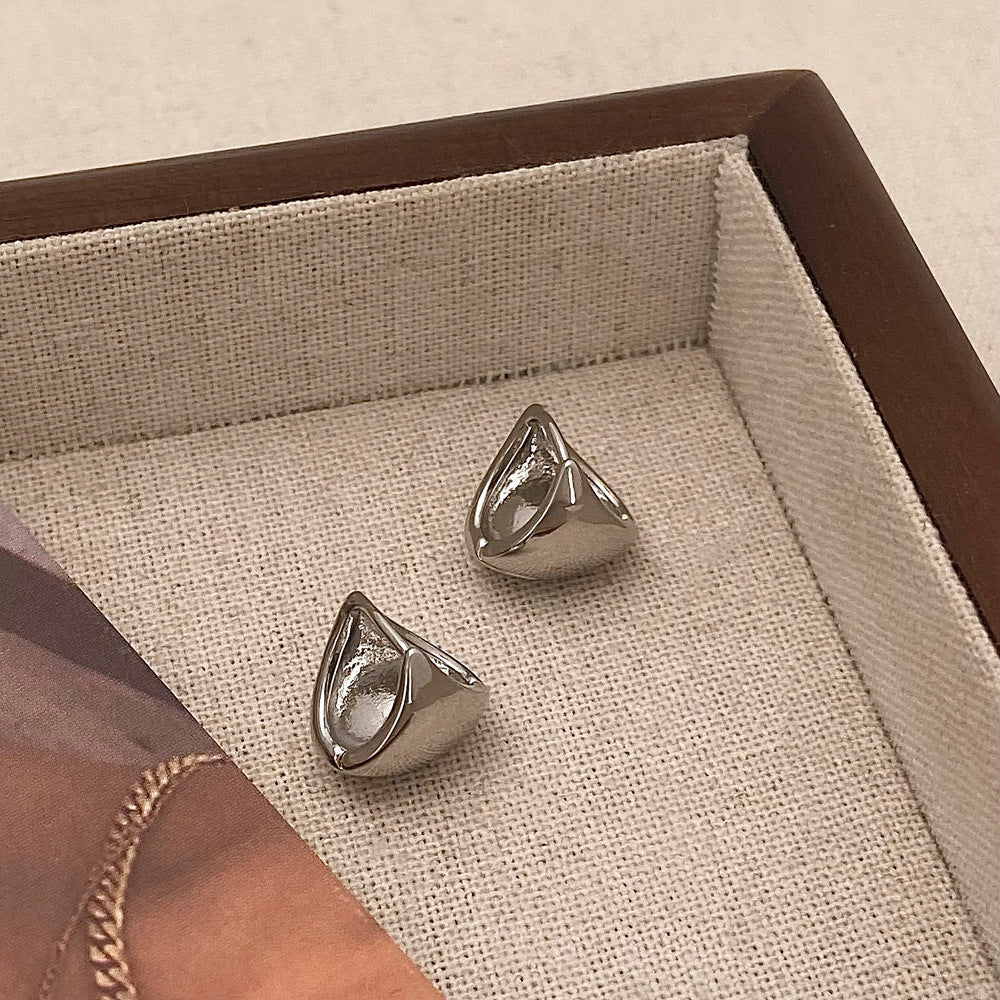 Simple Niche Geometric Little Bell Shape Earrings - Jingle All the Way with Bell Shape Shape Earrings