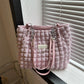 Simple Pleated Shoulder Bag for Daily Use and Commuter Comfort - Teleplus simple pleated shoulder bag underarm commuter