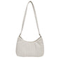 Simple Shoulder Handbag with Trendy Armpit Style and Solid Polyester Colors - style armpit trendy simple shoulder