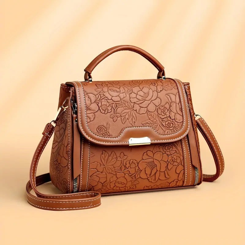 Simple Shoulder Messenger Bag with Polyester Outer and Sandwich Pocket - Teleplus Versatile for Women versatile simple